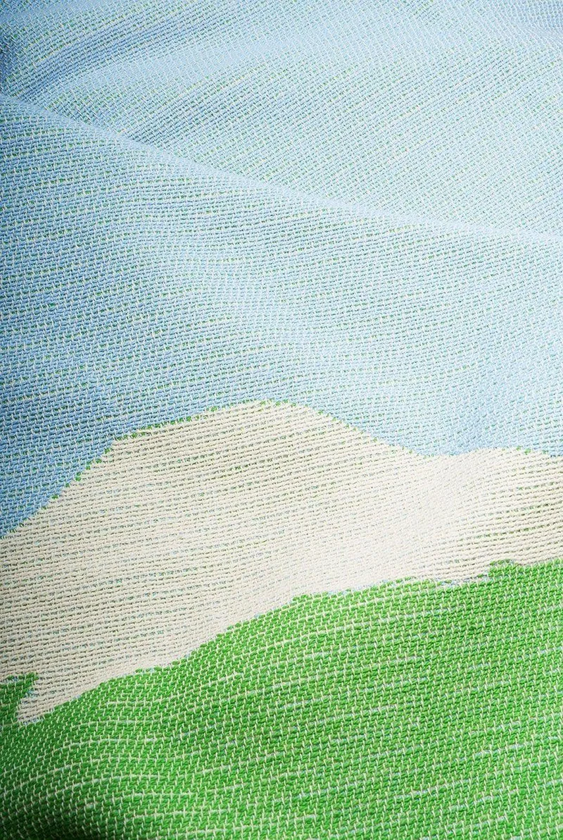 Cotton Blanket & Throw "Honshu" by Sophie Probst