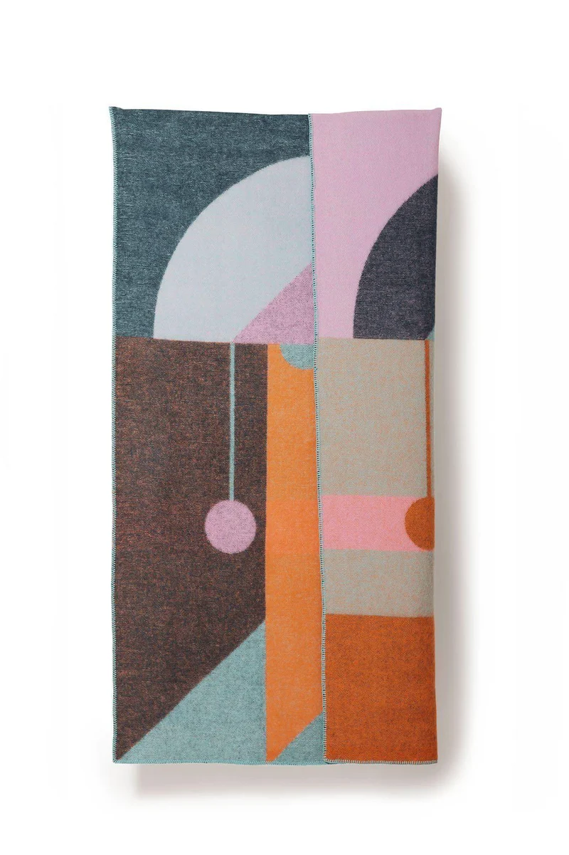 Wool Blanket "Hanae" by Sophie Probst & Michele Rondelli