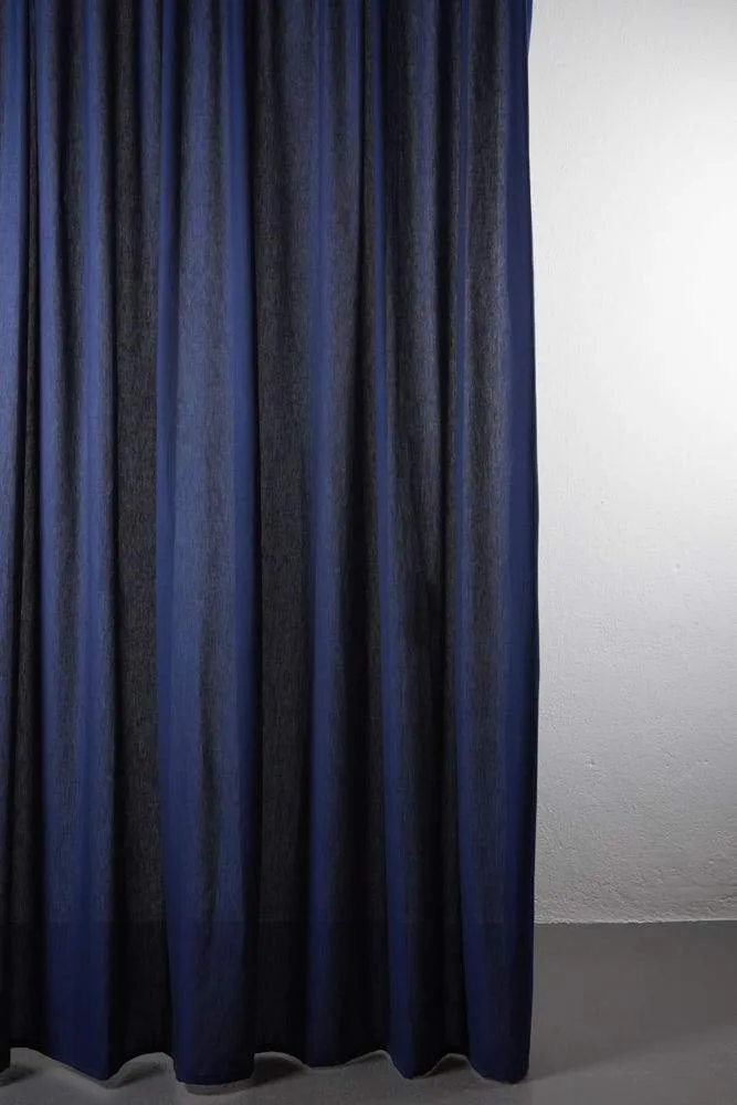 Outdoor Curtains "Shade" in Blue Color