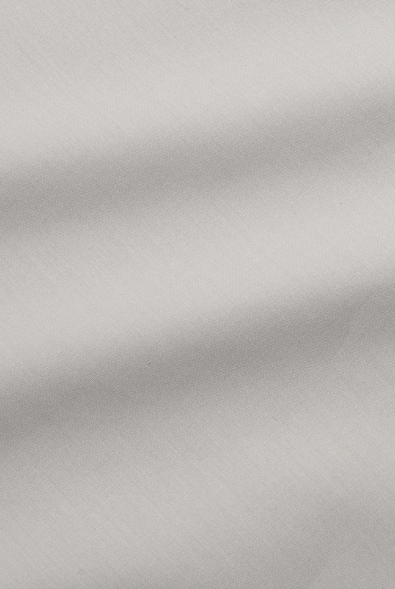 Pima Cotton Percale Bedding in Light Grey Color