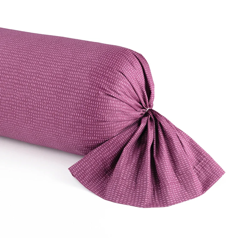 Taie d'oreiller satin de coton - Pollen prune