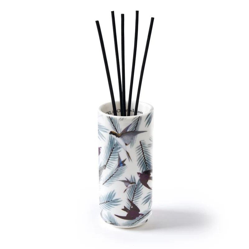 Diffuseur en porcelaine - Birds Blanc - Jasmin & Ylang - 100 ml