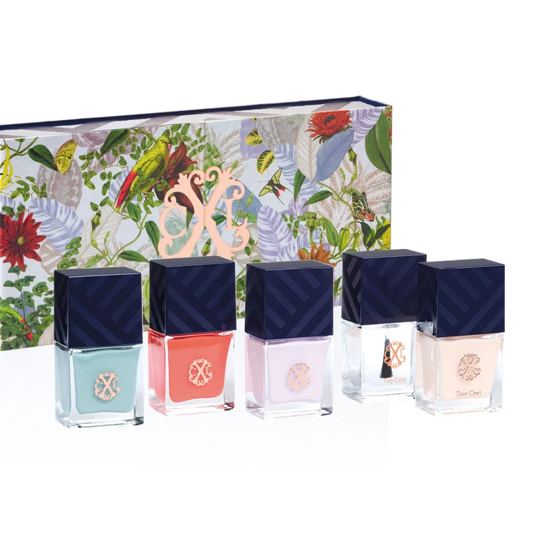 Kit de 3 vernis à ongles avec base coat et top coat