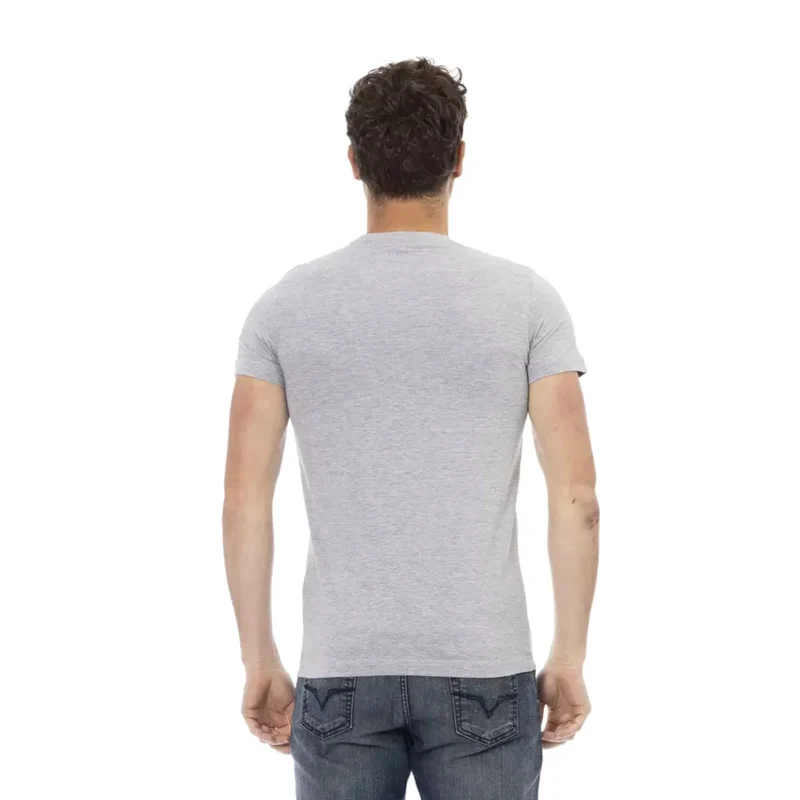 TRUSSARDI Action Herren Wild Side T-Shirt Grau 2AT03D013
