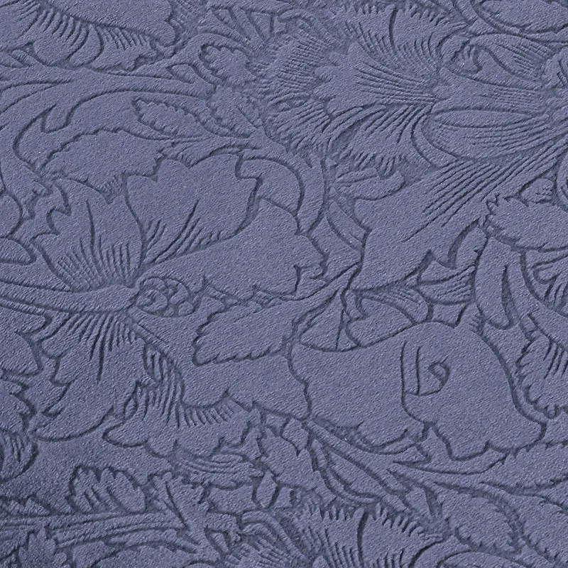 Maxi plaid/Couvre-lit Arabesque aubergine