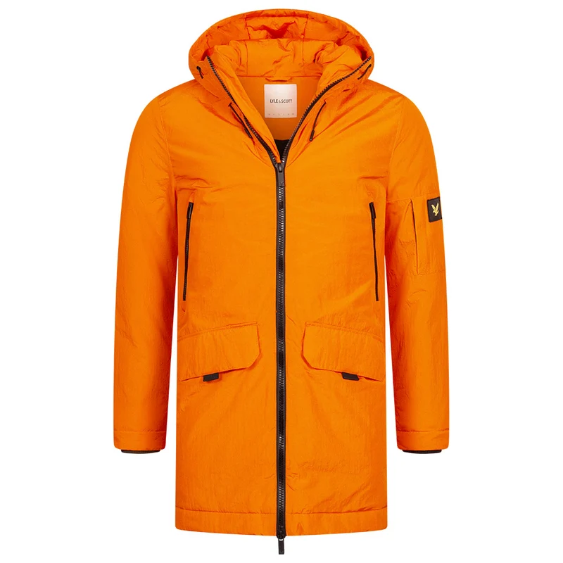 Lyle & Scott Zip Detail Parka Herren Winterjacke JK1325V-W118