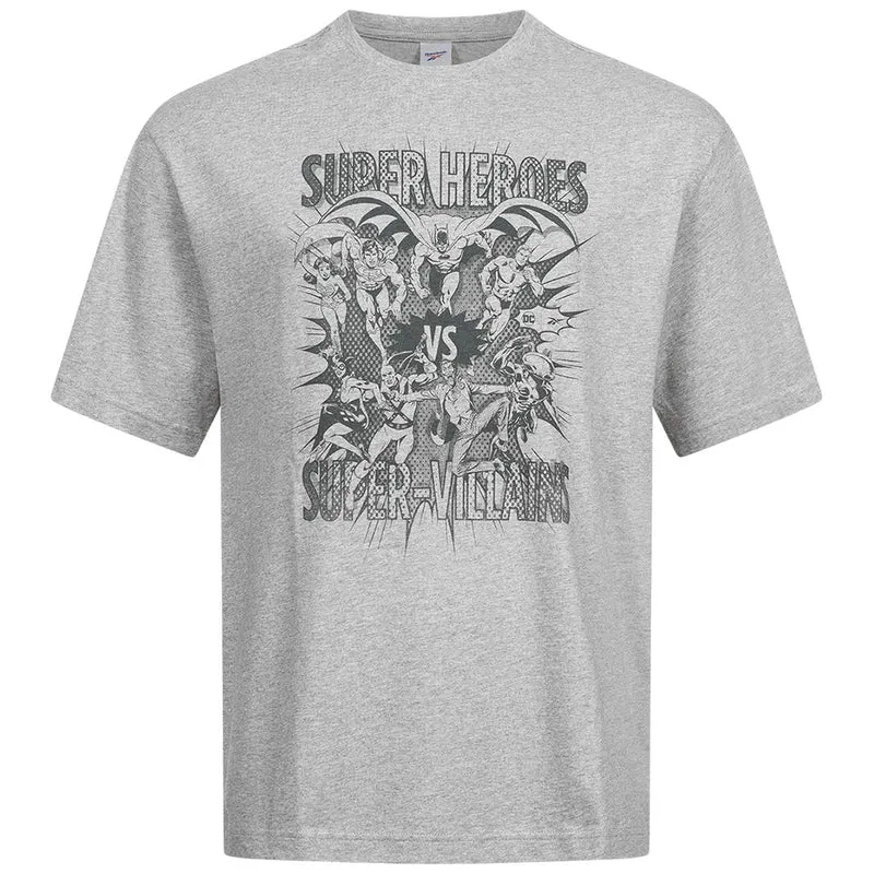 Reebok x DC COMICS Super Heroes vs Super-Villains Herren T-Shirt IB5815