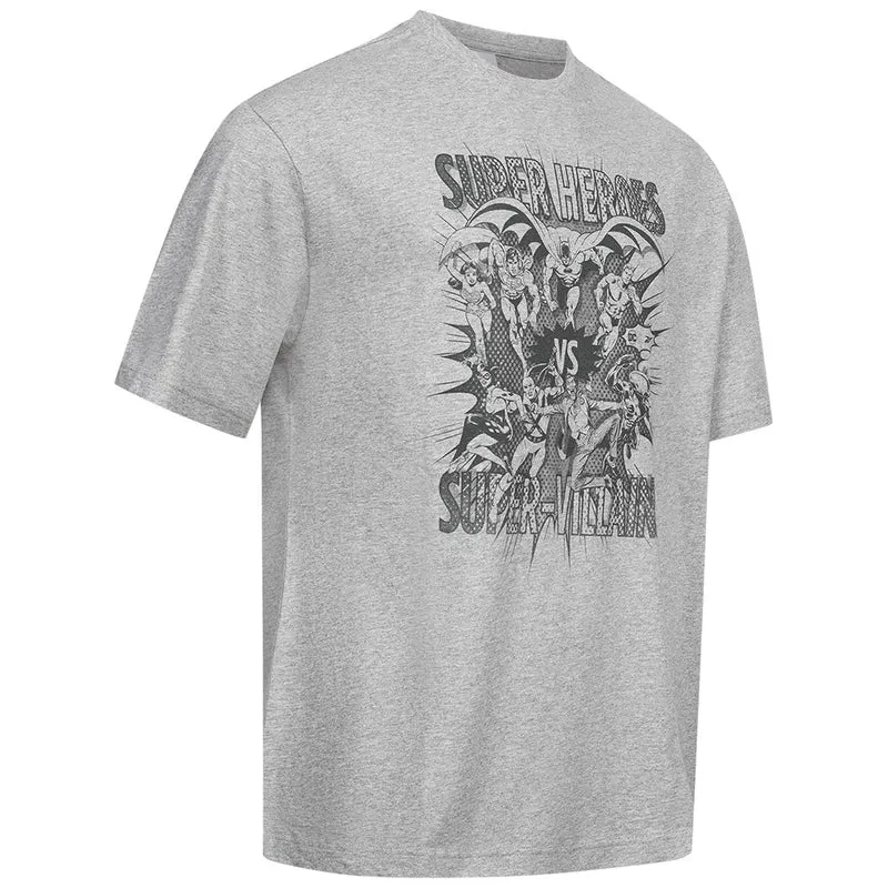 Reebok x DC COMICS Super Heroes vs Super-Villains Herren T-Shirt IB5815