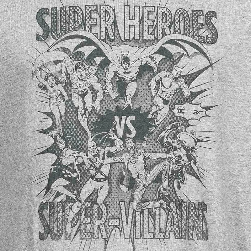 Reebok x DC COMICS Super Heroes vs Super-Villains Herren T-Shirt IB5815