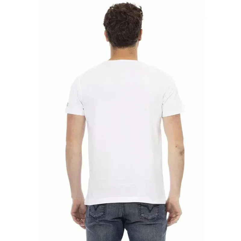TRUSSARDI Action Herren Sumo T-Shirt Weiß 2AT07002