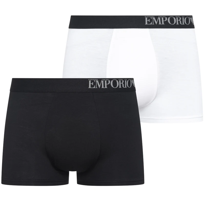 EMPORIO ARMANI Soft Touch Herren Boxershorts 2er-Pack 111210-4R733-22120