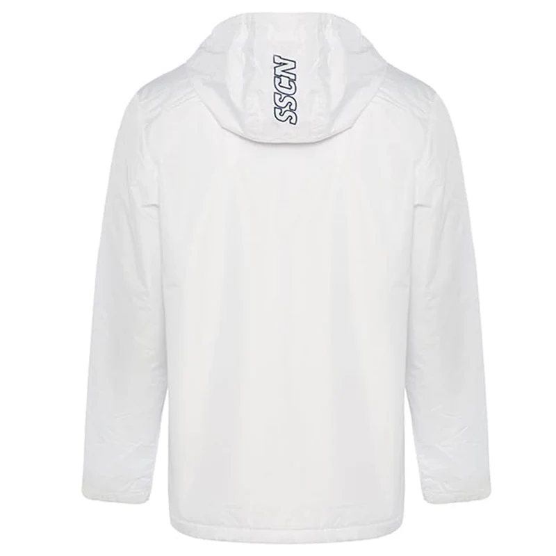 SSC Neapel EA7 Emporio Armani Waterproof Herren Jacke EASSCN24T09-100-WHITE