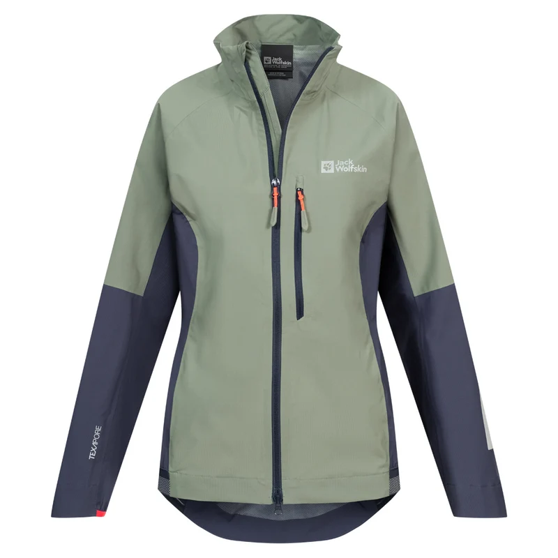 Jack Wolfskin MOROBBIA 2.5L Waterproof Damen Outdoor Jacke 1115561-4311