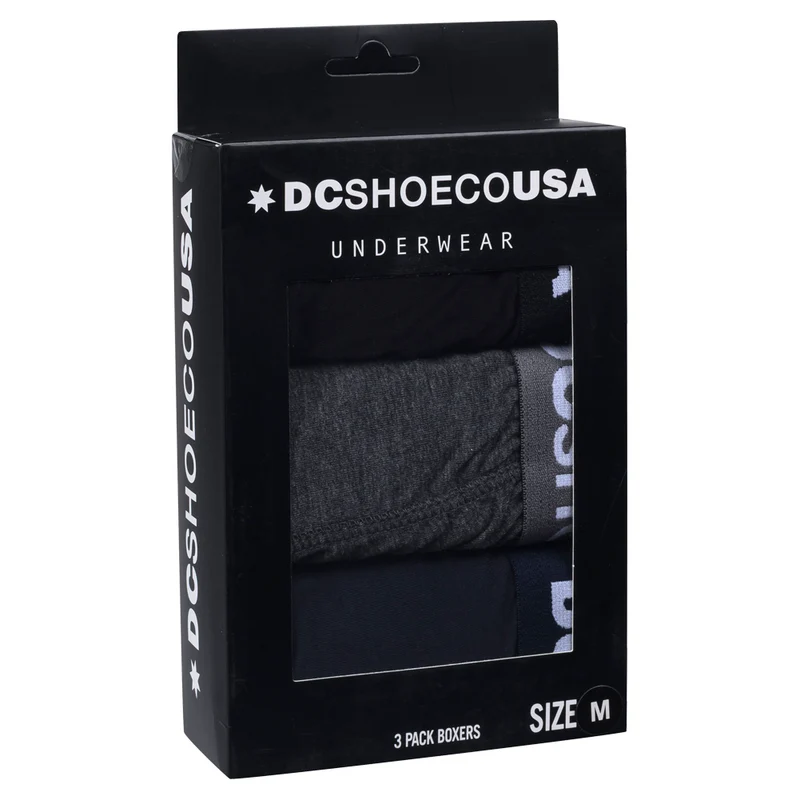 DC Shoes Herren Boxershorts 3er-Pack DC-B3