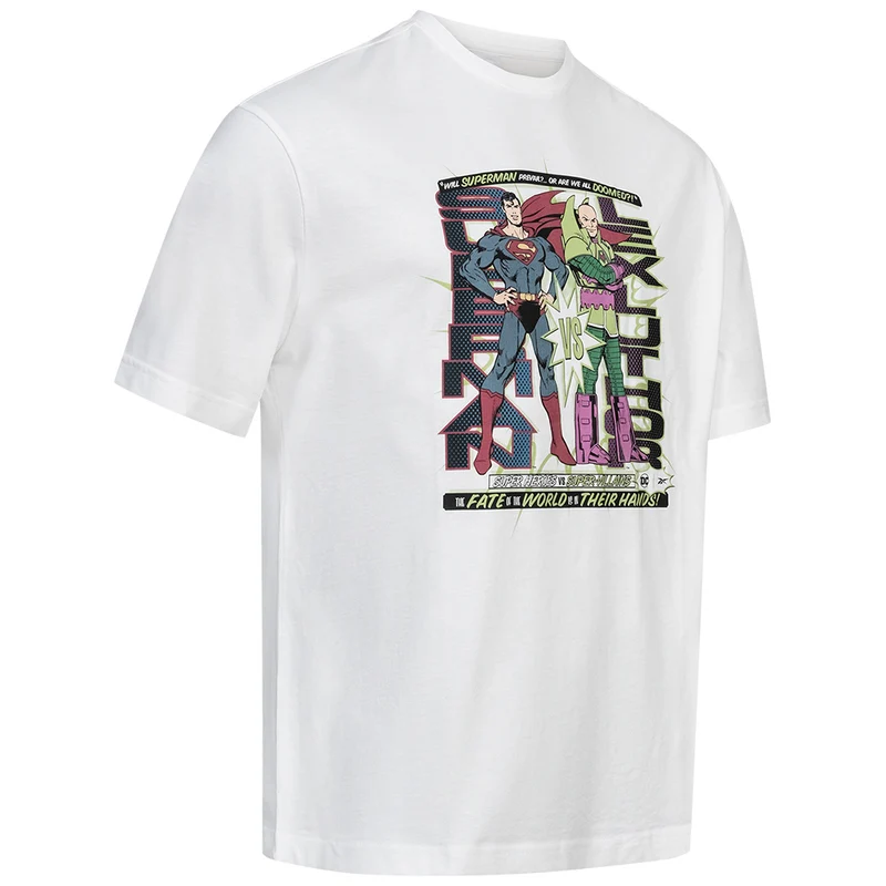 Reebok x DC COMICS Superman vs Lex Luthor Herren T-Shirt IB5813
