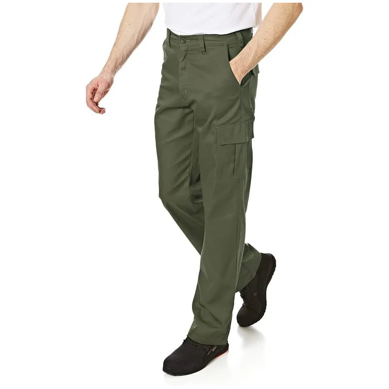 Lee Cooper Herren Cargo Arbeitshose khaki LCPNT205-KHA
