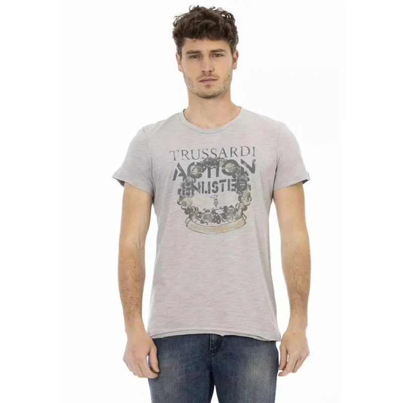 TRUSSARDI Action Herren T-Shirt Grau 2AT17013