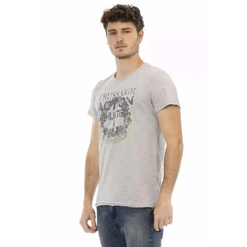 TRUSSARDI Action Herren T-Shirt Grau 2AT17013