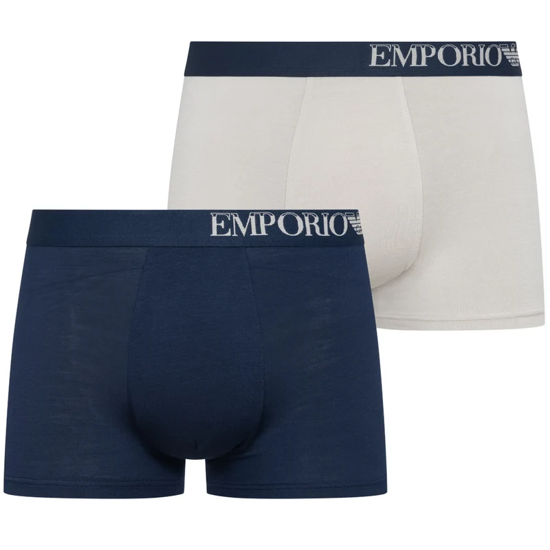 EMPORIO ARMANI Soft Touch Herren Boxershorts 2er-Pack 111210-4R733-19555