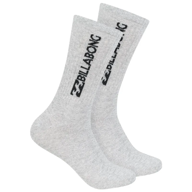 Billabong Unisex Crew Tennis Socken 3 Paar multi BG-03 CREW