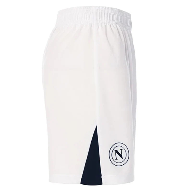 SSC Neapel EA7 Emporio Armani Herren Auswärts Shorts EASSCN25G13-WHITE-NAVY