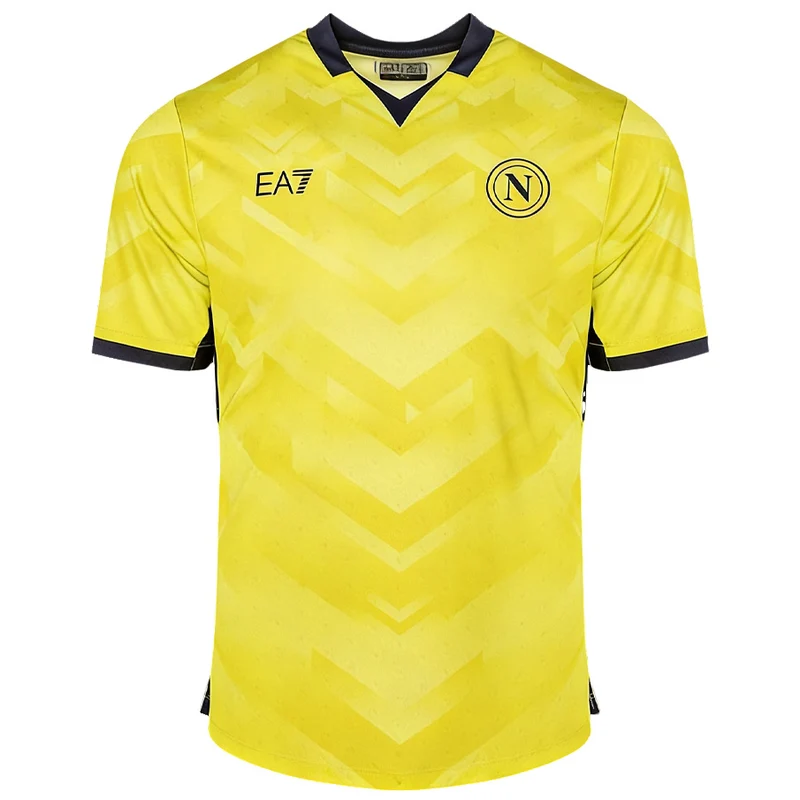 SSC Neapel EA7 Emporio Armani Kinder/Herren Heim Torwarttrikot EASSCN25W07K