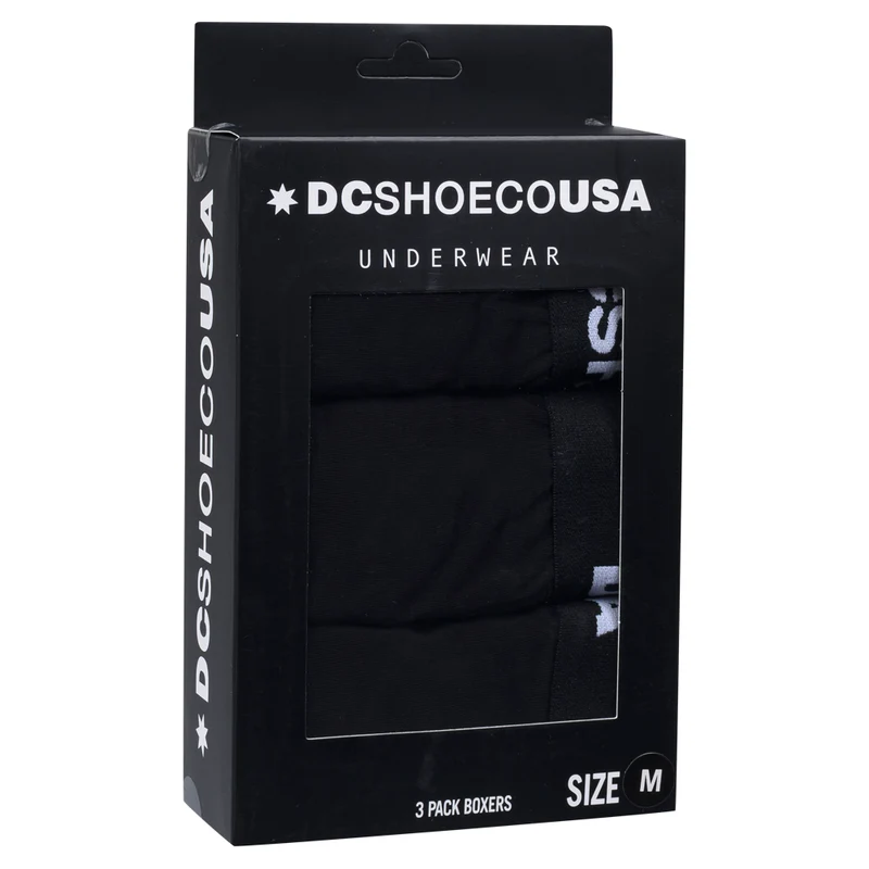DC Shoes Herren Boxershorts 3er-Pack DC-B2