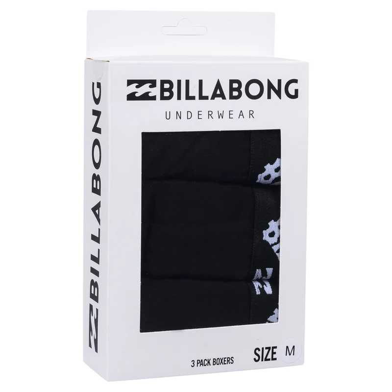 Billabong Herren Boxershorts 3er-Pack BG-02