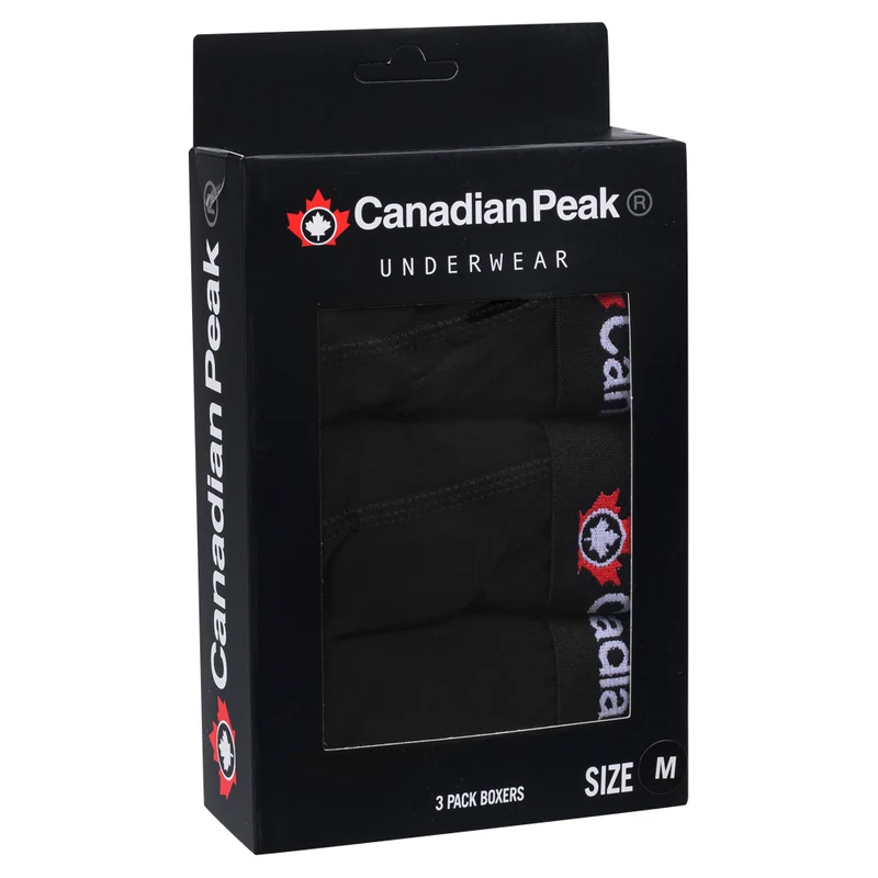 Canadian Peak Herren Boxershorts 3er-Pack CPB-01