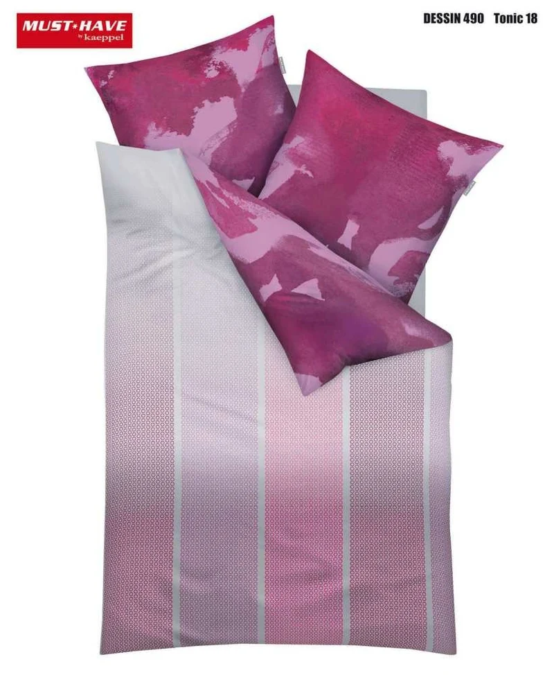 Kaeppel Satin Bettwäsche Tonic Pink