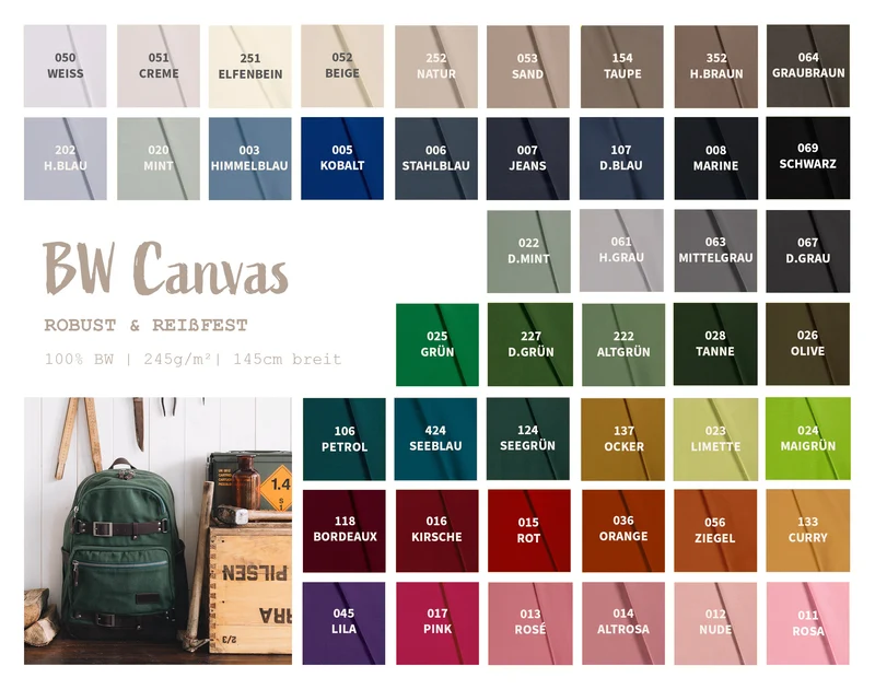 Canvasstoff *Ab 50cm
