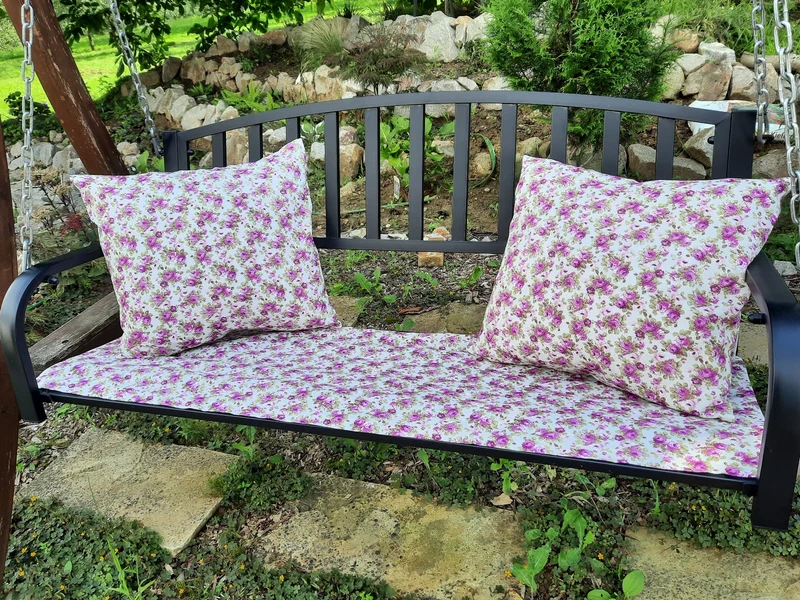 Dekostoff Rosen lila *Ab 50cm