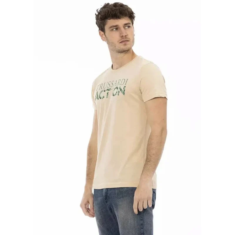 TRUSSARDI Action Herren T-Shirt Sand 2AT02004