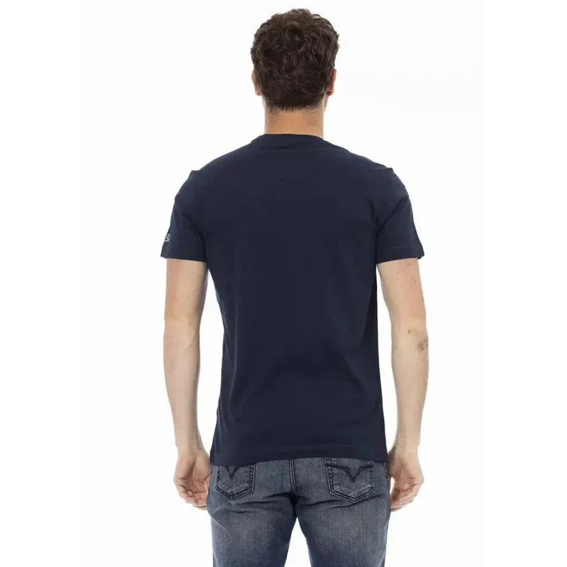 TRUSSARDI Action Herren Real Man T-Shirt Navy 2AT04003