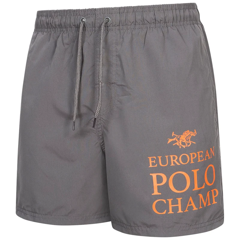 EUROPEAN POLO CHAMP Herren Badeshorts EPCSWIM-GRAU