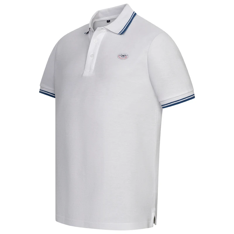 EUROPEAN POLO CHAMP Herren Polo-Shirt EPCPOLOS-WEISS
