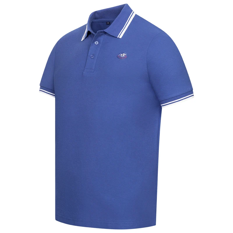 EUROPEAN POLO CHAMP Herren Polo-Shirt EPCPOLOS-BLAU
