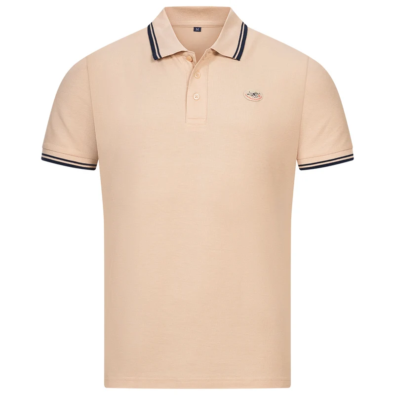 EUROPEAN POLO CHAMP Herren Polo-Shirt EPCPOLOS-BEIGE