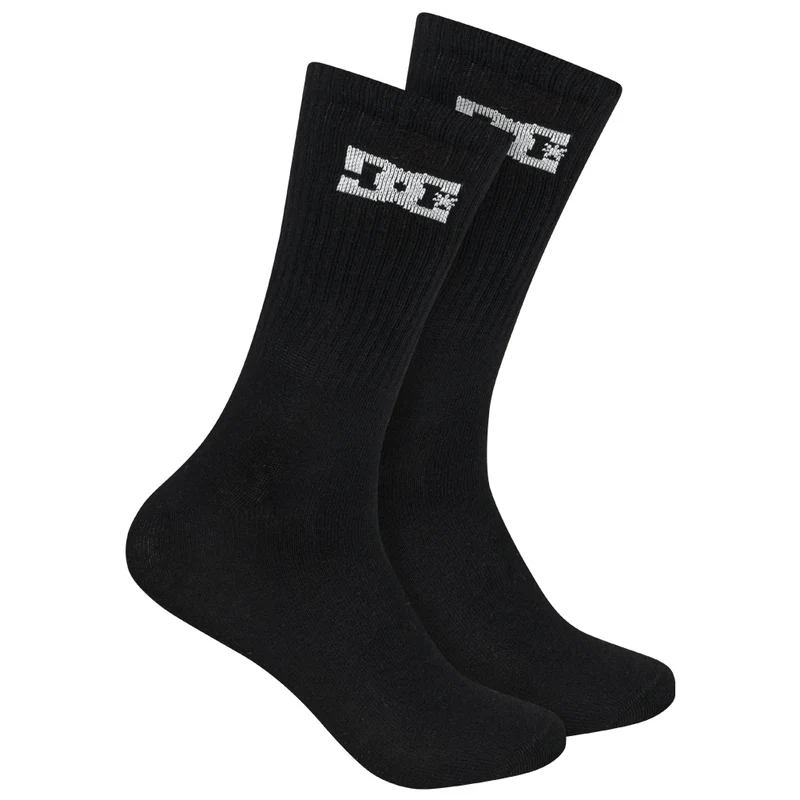 DC Shoes Sport Crew Unisex Socken 3 Paar schwarz DC-02 CREW