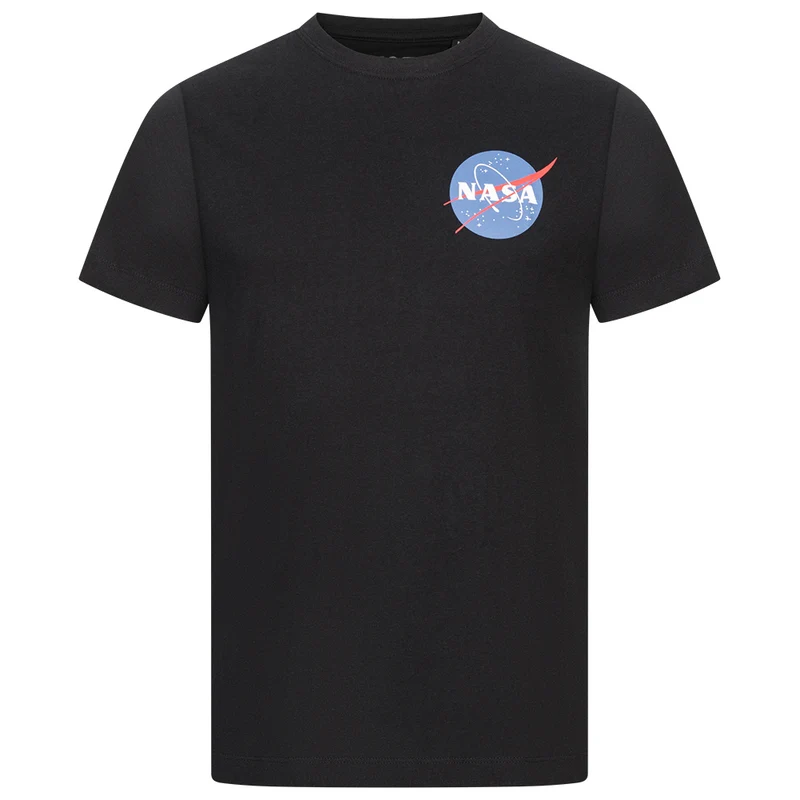 NASA Core Logo Herren T-Shirt TMMTS006BLK