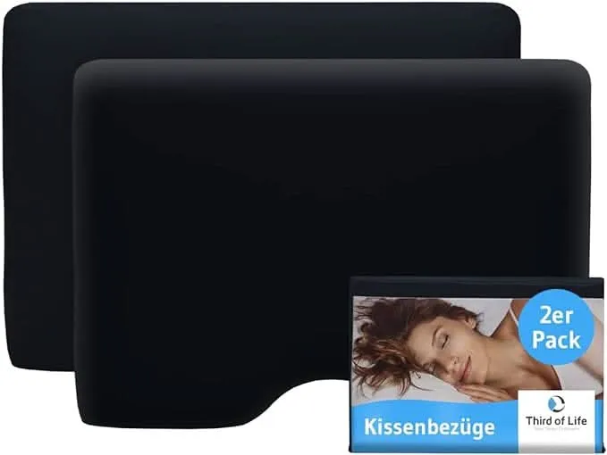 GIANFAR Baumwoll-Kissenbezug Doppelpack