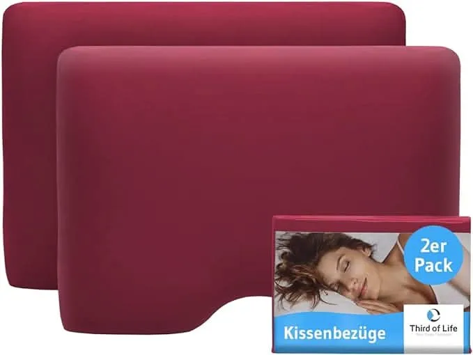 GIANFAR Baumwoll-Kissenbezug Doppelpack