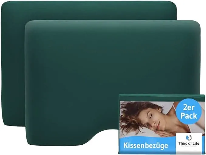 GIANFAR Baumwoll-Kissenbezug Doppelpack