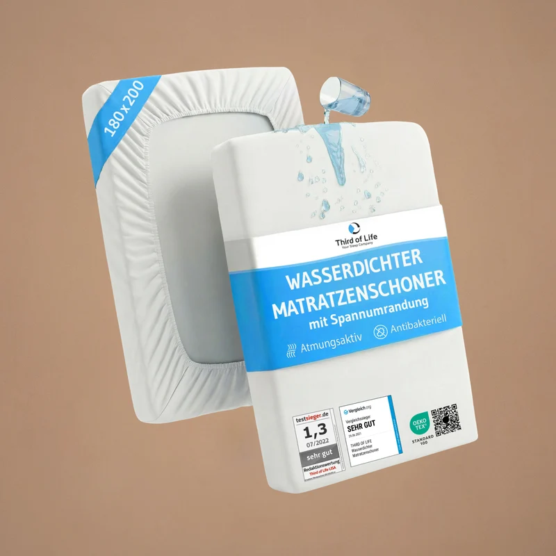 LISA Matratzenschoner mit Seitenwänden, 100% wasserdicht, für Allergiker
