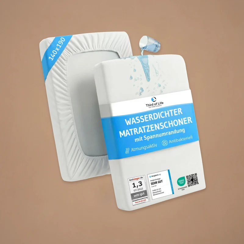 LISA Matratzenschoner mit Seitenwänden, 100% wasserdicht, für Allergiker