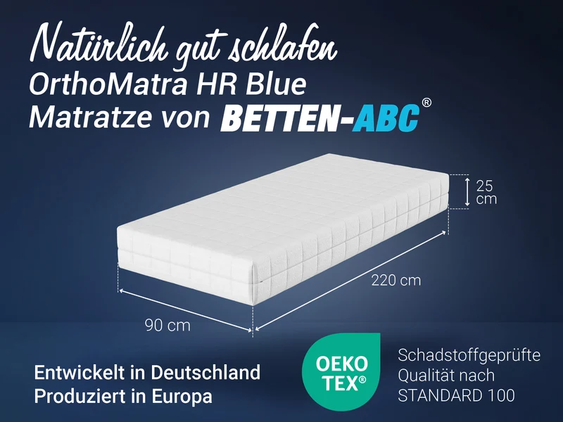 Betten-ABC HR Blue Kaltschaummatratze