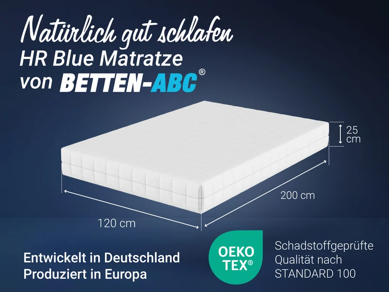 Betten-ABC HR Blue Kaltschaummatratze