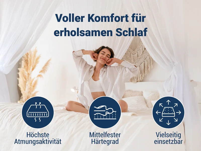 Betten-ABC Basic-Line Komfortschaummatratze