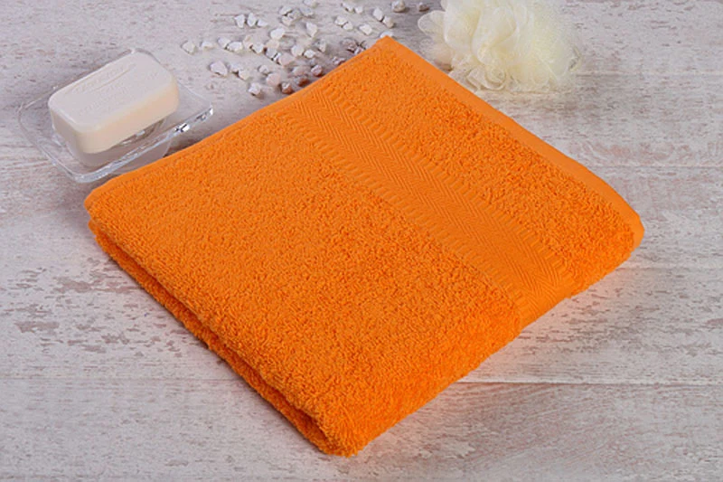 Handtuch 50x100 cm Karibik 450 g/m² orange