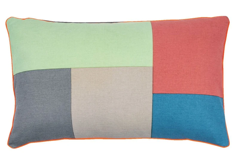 PAD Kissenbezug Kissenhülle 30x50 100% Baumwolle grau 435244-K10 Dekokissen